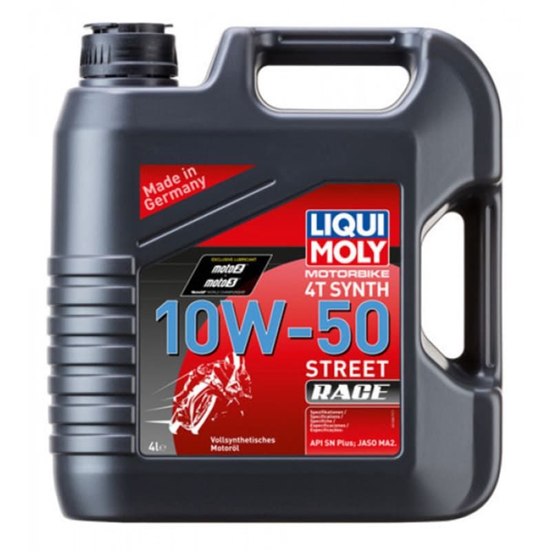 ACEITE LIQUI MOLY 10W50 RACE 4T 4L