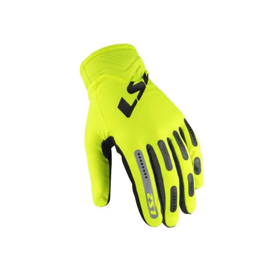 GUANTES LS2 BEND MAN AMARILLO NEON GRIS