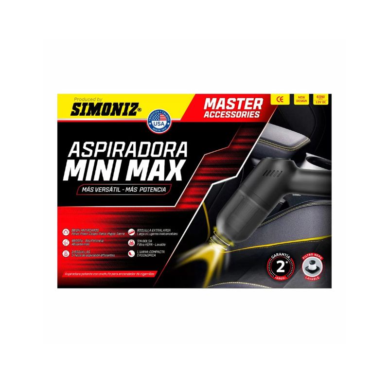 ASPIRADORA SIMONIZ MINI MAX