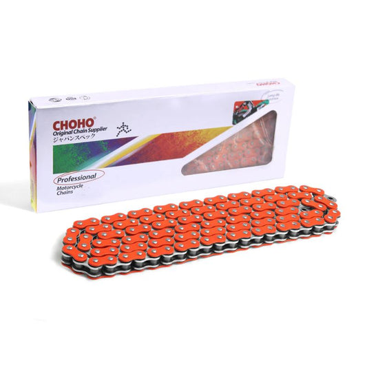 CADENA CHOHO 520HOL-120L NARANJA