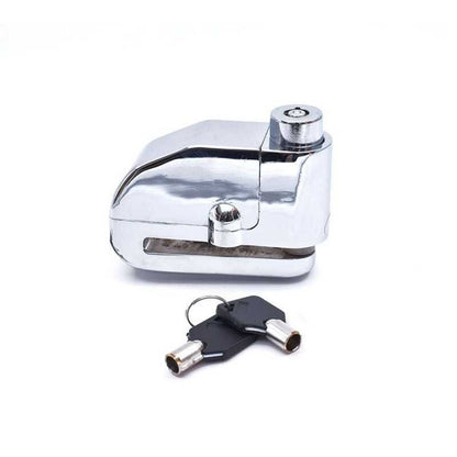 CANDADO CON ALARMA LK303 CROMADO – American Motos Colombia