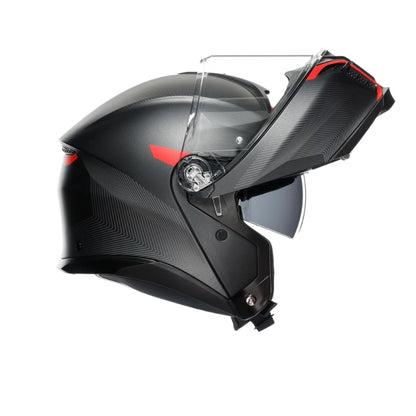 CASCO AGV TOURMODULAR DV FREQUENCY MATE NEGRO