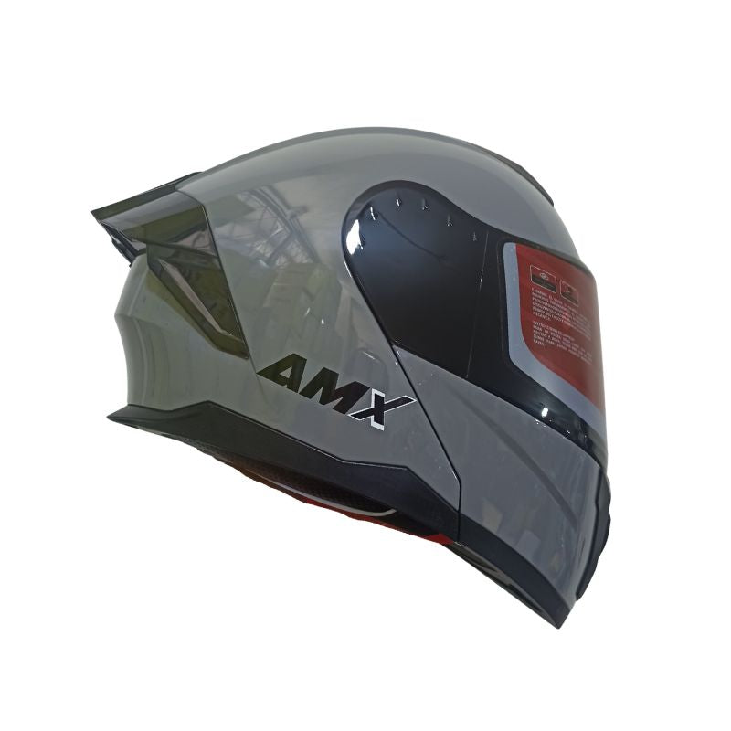 CASCO AMX NEXO SOLID GRIS VISOR HUMO
