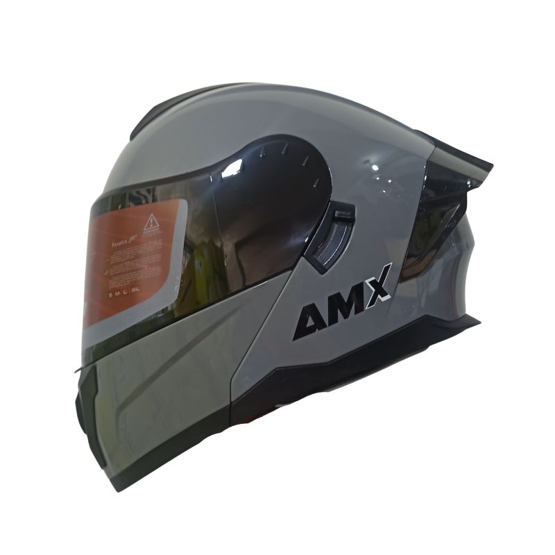 CASCO AMX NEXO SOLID GRIS VISOR HUMO