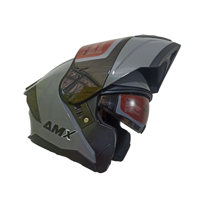 CASCO AMX NEXO SOLID GRIS VISOR HUMO