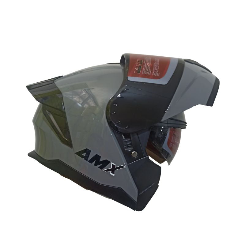 CASCO AMX NEXO SOLID GRIS VISOR HUMO