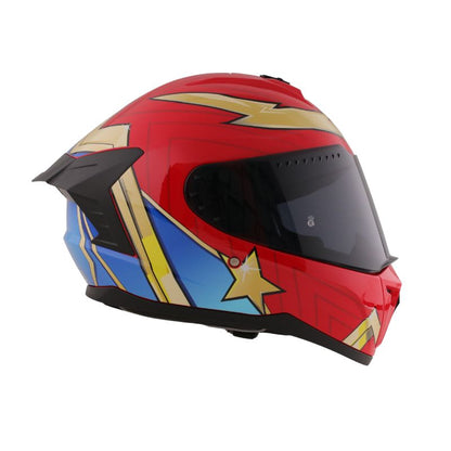 CASCO EDGE EXTREME WONDER WOMAN ROJO