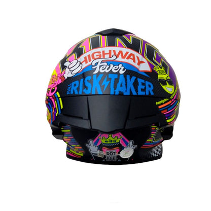 CASCO EDGE SHANGHAI 360 RACING MATE ROSADO