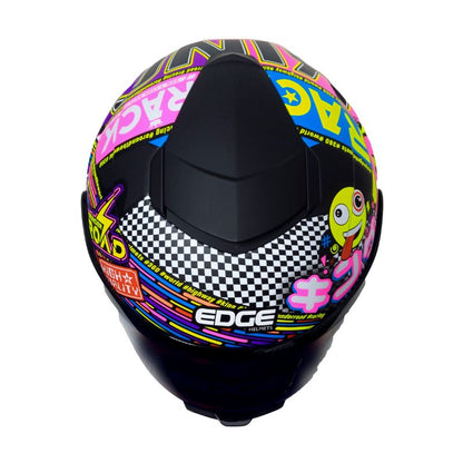 CASCO EDGE SHANGHAI 360 RACING MATE ROSADO