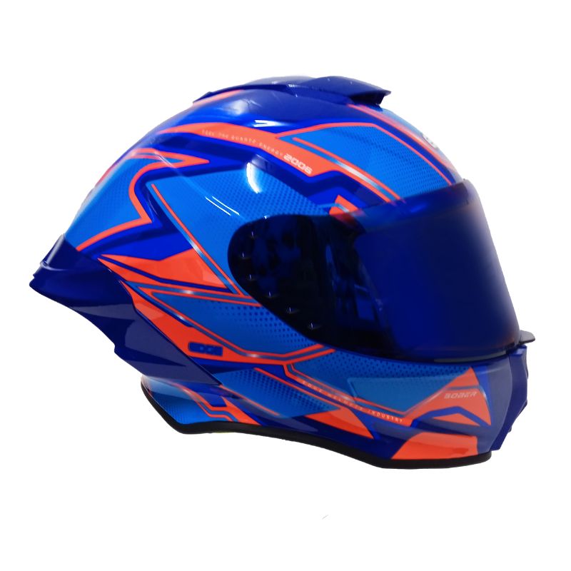 CASCO EDGE SHANGHAI QUARTZ ROJO AZUL