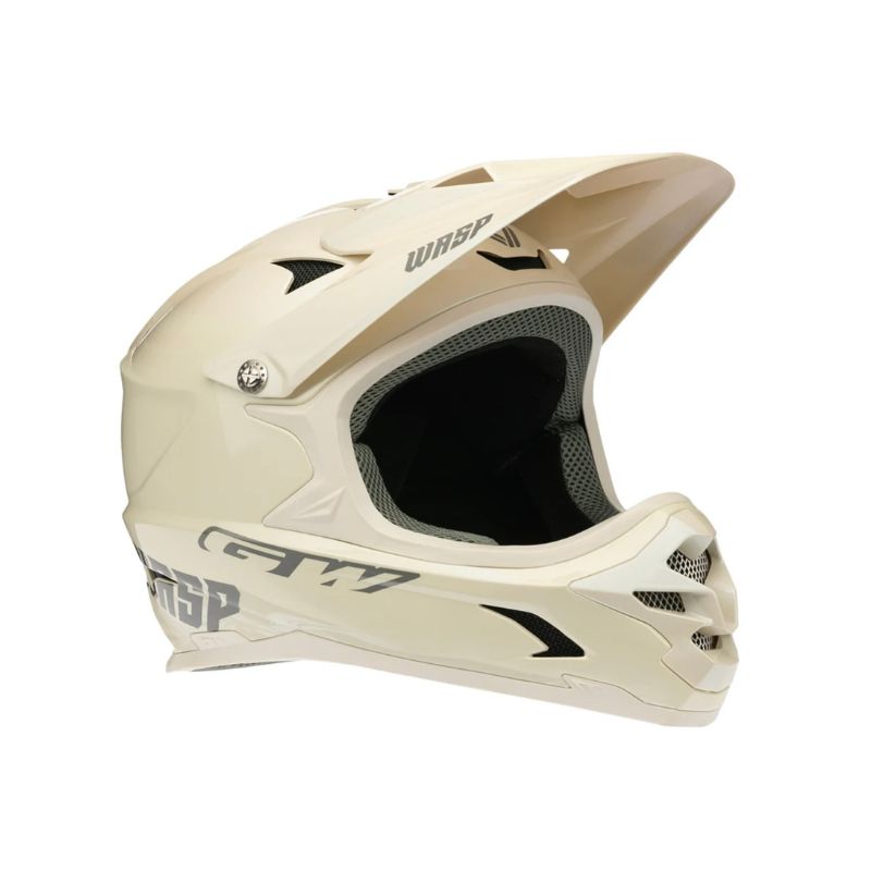 CASCO GW BMX WASP BLANCO PERLADO
