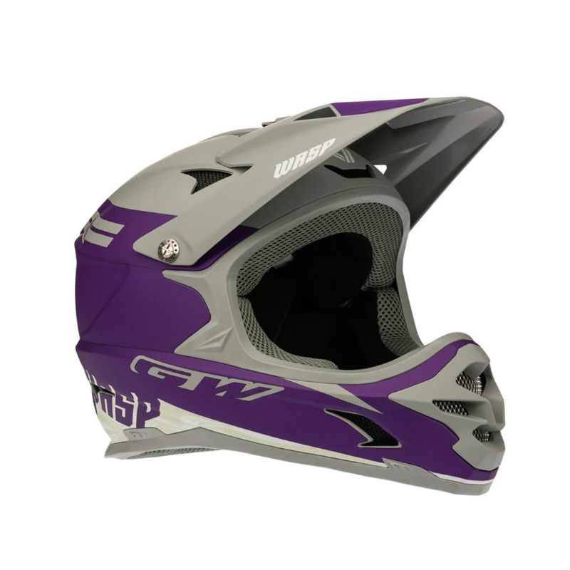 CASCO GW BMX WASP MORADO GRIS