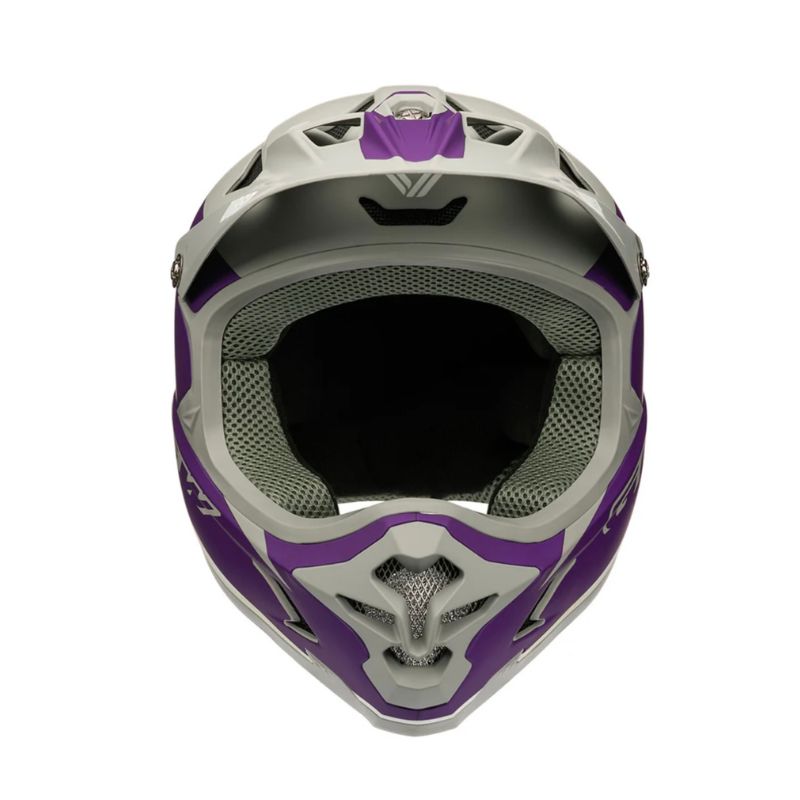 CASCO GW BMX WASP MORADO GRIS