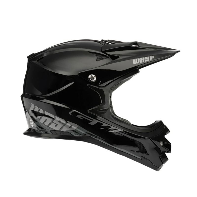 CASCO GW BMX WASP NEGRO PERLADO