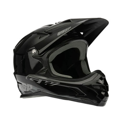 CASCO GW BMX WASP NEGRO PERLADO