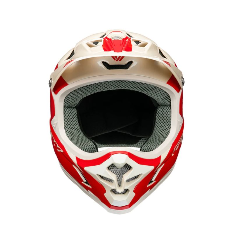 CASCO GW BMX WASP ROJO BLANCO