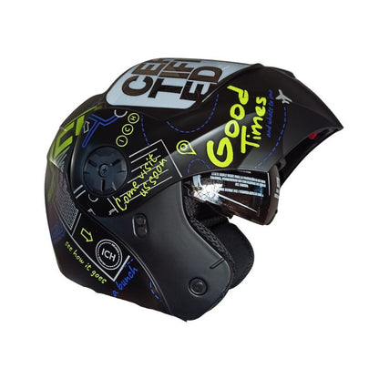 CASCO ICH-3110DV WHERE TO NEXT MATE NEGRO AMARILLO NEON HUMO