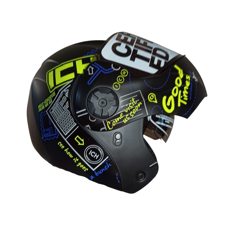 CASCO ICH-3110DV WHERE TO NEXT MATE NEGRO AMARILLO NEON HUMO