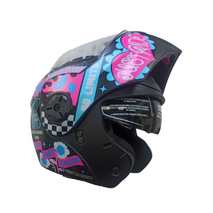 CASCO ICH ICH-3110S SHAMELESS MATE NEGRO AZUL
