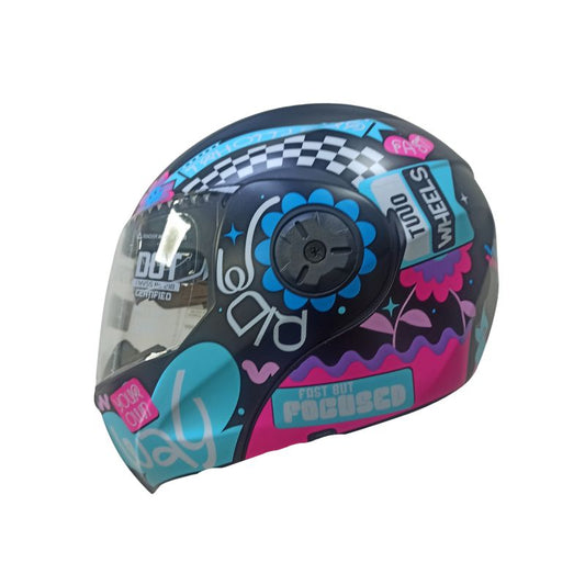 CASCO ICH ICH-3110S SHAMELESS MATE NEGRO AZUL
