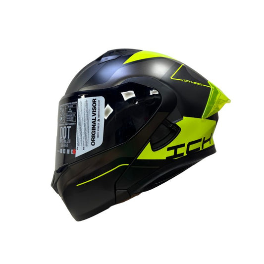 CASCO ICH ICH-3120DV MIXTER MATE NEGRO AMARILLO NEON