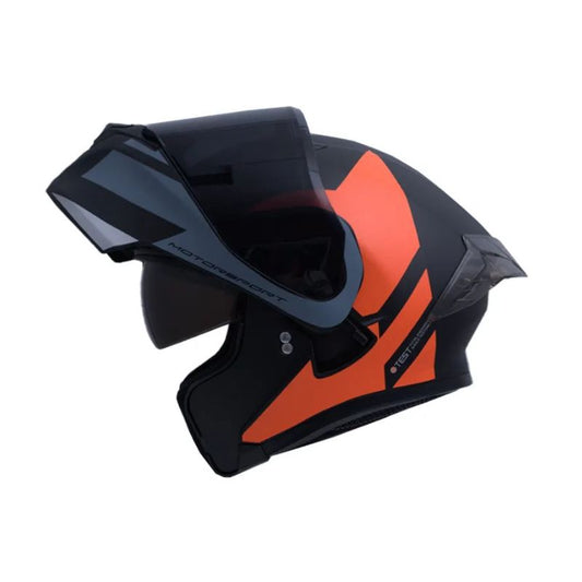 CASCO ICH ICH-3120DV ZORTH MATE NEGRO NARANJA NEON HUMO