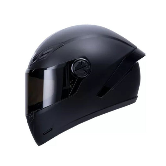 CASCO ICH ICH-501SP SOLID MATE NEGRO VISOR HUMO