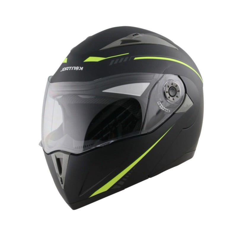 CASCO KONTROL 158 ABAT NEGRO AMARILLO NEON