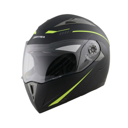 CASCO KONTROL 158 ABAT NEGRO AMARILLO NEON