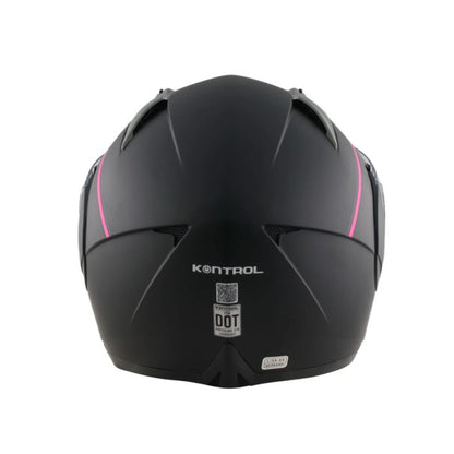 CASCO KONTROL 158 ABAT NEGRO FUCSIA