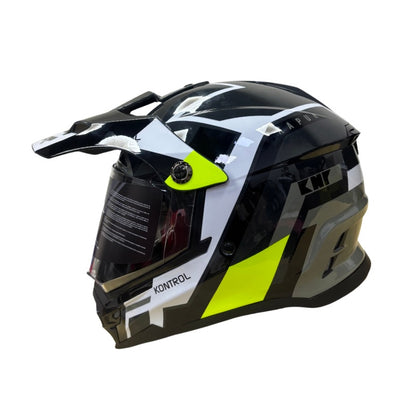 CASCO KONTROL 819-6 KAPUK NEGRO BLANCO