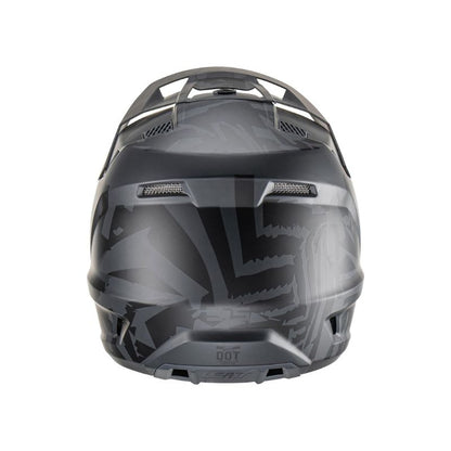 CASCO LEATT KIT MOTO 3.5 V25 STEALTH MATE NEGRO
