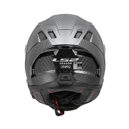 CASCO LS2 FF807 DRAGON SOLID MATE NEGRO