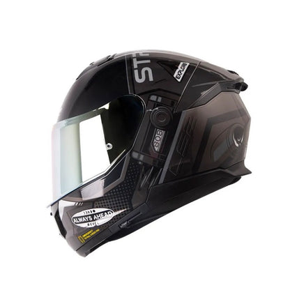 CASCO LS2 FF808 STREAM II MOONWALK GRIS OSCURO GRIS IRIDIUM