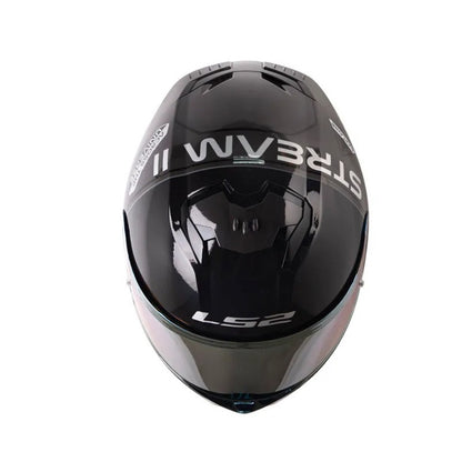 CASCO LS2 FF808 STREAM II MOONWALK GRIS OSCURO GRIS IRIDIUM