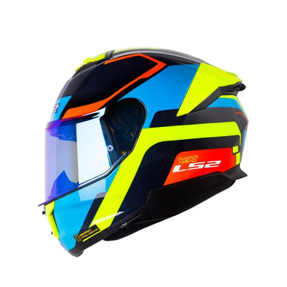CASCO LS2 FF808 STREAM II TRIPPER AZUL OSCURO AZUL