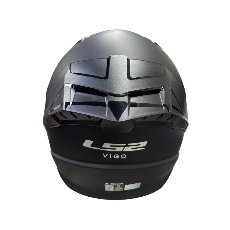CASCO LS2 FF810 VIGO SOLID MATE NEGRO VISOIR IRIDIUM RAINBOW