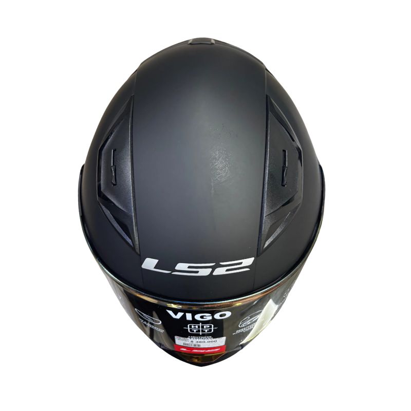 CASCO LS2 FF810 VIGO SOLID MATE NEGRO VISOIR IRIDIUM RAINBOW