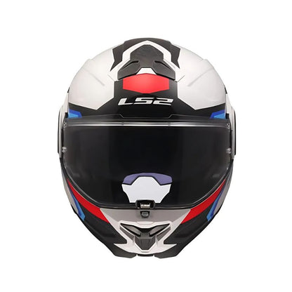 CASCO LS2 FF910 TRIPLE BLANCO AZUL