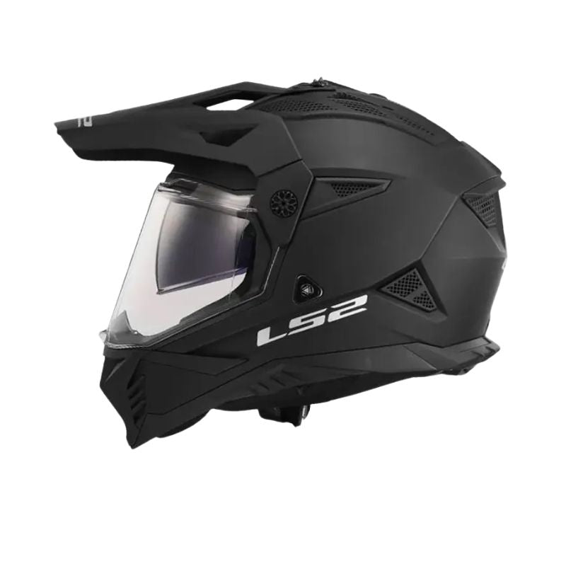 CASCO LS2 MX702 PIONEER II SOLID MATE NEGRO
