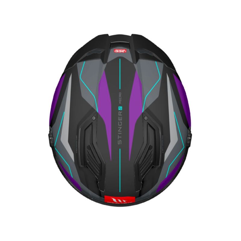 CASCO MT STINGER 2 MICRO MATE MORADO B8