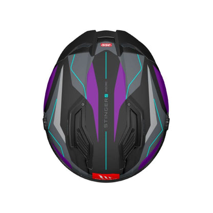 CASCO MT STINGER 2 MICRO MATE MORADO B8