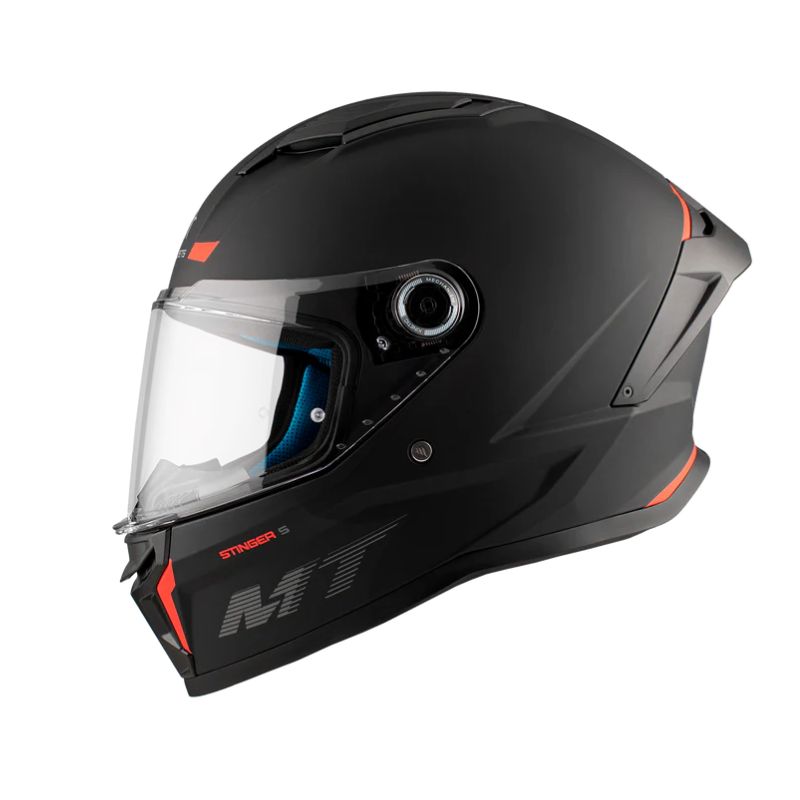CASCO MT STINGER 2 SOLID MATE NEGRO A1