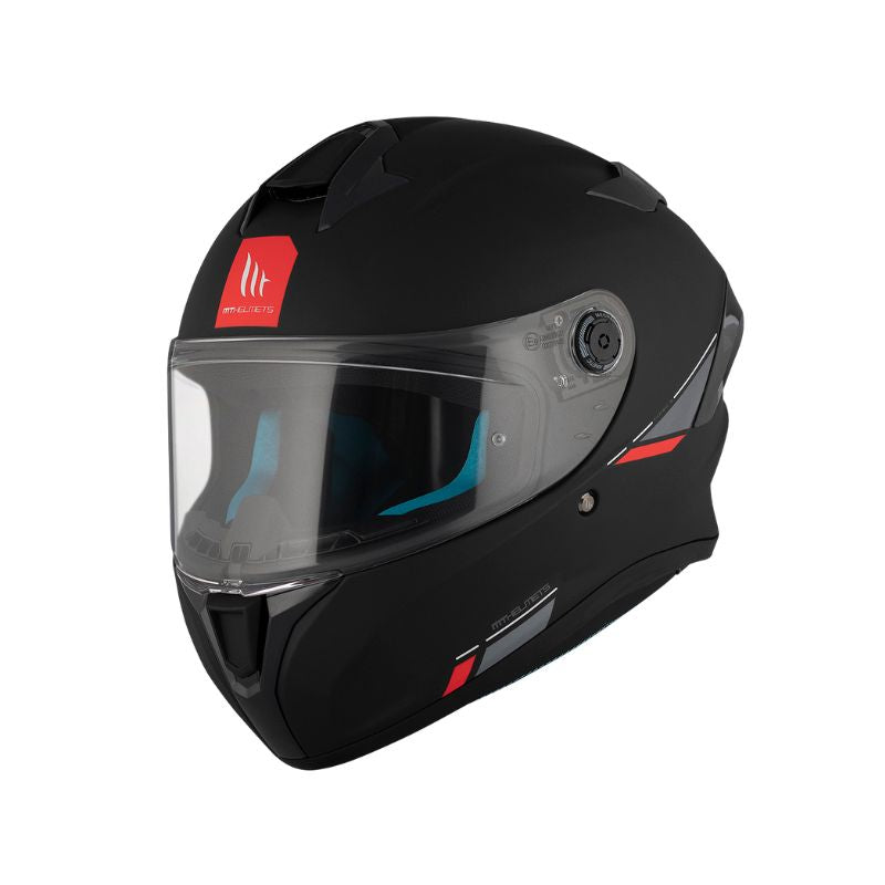 CASCO MT TARGO S SOLID MATE NEGRO A1