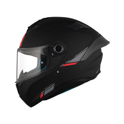 CASCO MT TARGO S SOLID MATE NEGRO A1