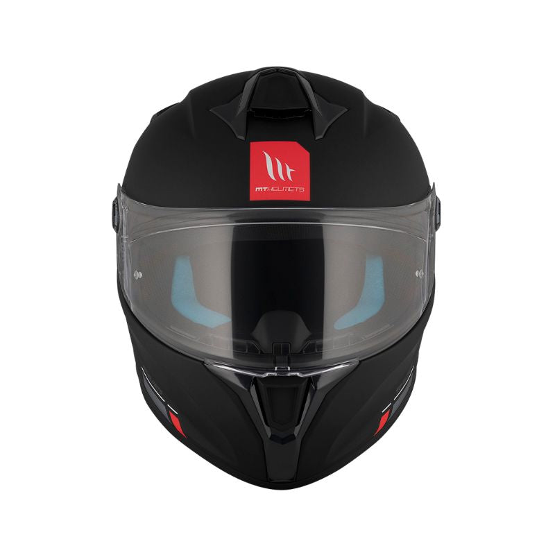 CASCO MT TARGO S SOLID MATE NEGRO A1