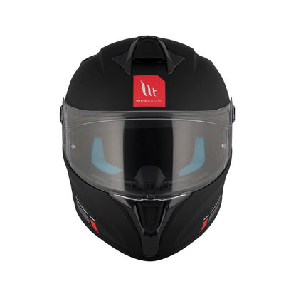 CASCO MT TARGO S SOLID MATE NEGRO A1