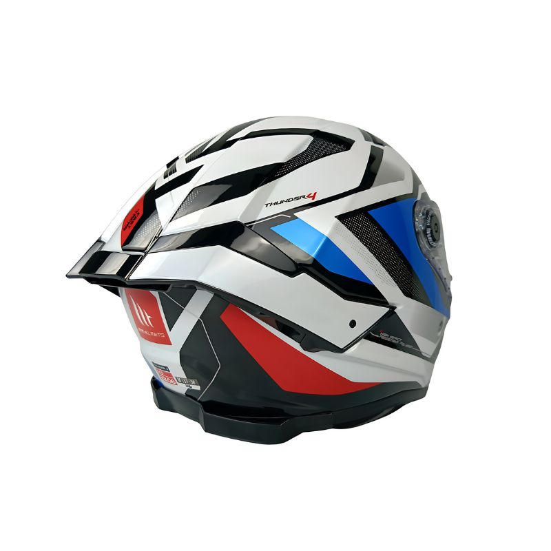 CASCO MT THUNDER4 SV LABYRINTH BLANCO A0