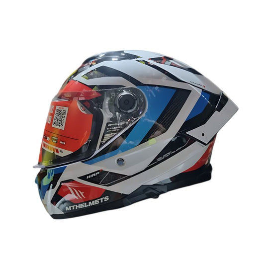 CASCO MT THUNDER4 SV LABYRINTH BLANCO A0