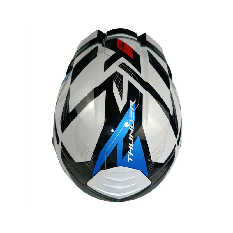 CASCO MT THUNDER4 SV LABYRINTH BLANCO A0